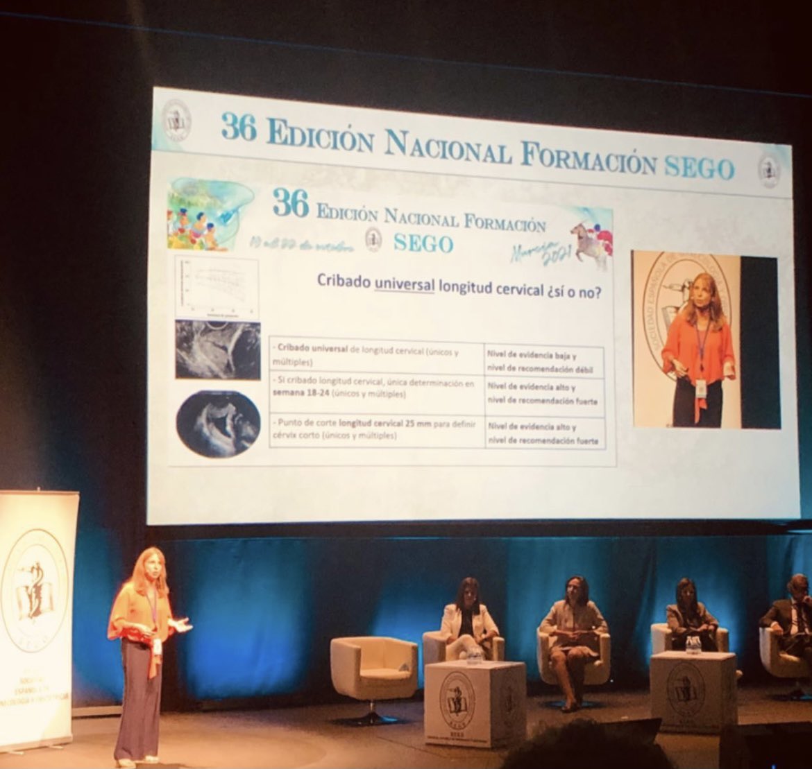 medfetalBCN's tweet photo. Cribado universal de la longitud cervical: sí o no? Respondía Tere Cobo, especialista en prematuridad de #BCNatal (@hospitalclinic @SJDbarcelona_es), hablando de unificación de criterios en #prematuridad en el congreso de la Sociedad Española Ginecología y Obstetricia 

#SEGO2021 https://t.co/YXo7yfWgKC