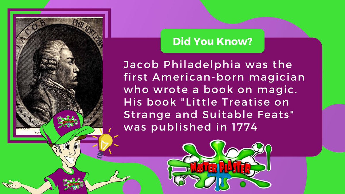 MasterPlasterSM's tweet image. Jacob Meyer, first American-born magician. He used the name Jacob Philadelphia as his stage name. He made his reputation in Europe first, because of intolerance in America, and even performed in front of Catherine the Great of Russia.

#DidYouKnow #MagicianFacts #MasterPlaster