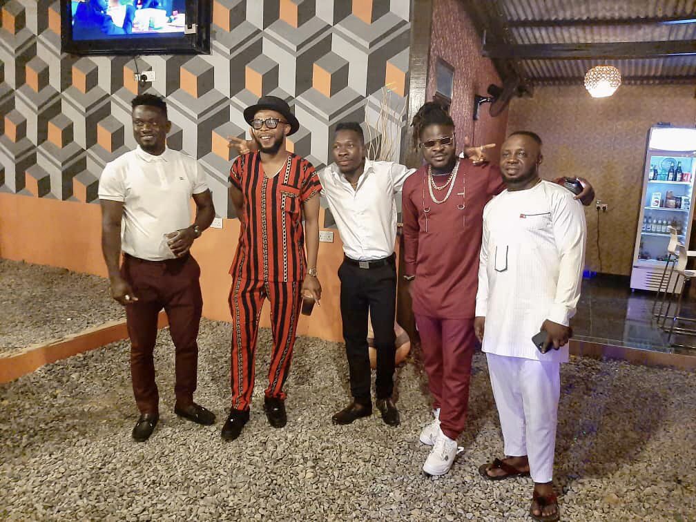 TwinkleLounge's tweet photo. The fam came through for the twinkle culture. @kalybos1 @bismarkthejoke @articlewani @general_ntatia. #TwinkleThrowback #SparklingVibes #TrendyMoments π«π«π«π«π« https://t.co/anYowxsPh5