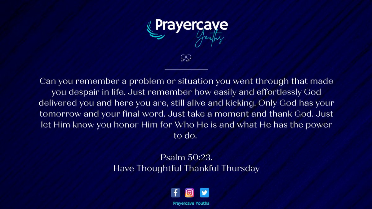 YPrayercave's tweet photo. #Thankfull Thursday https://t.co/nEYAs2Kkzg