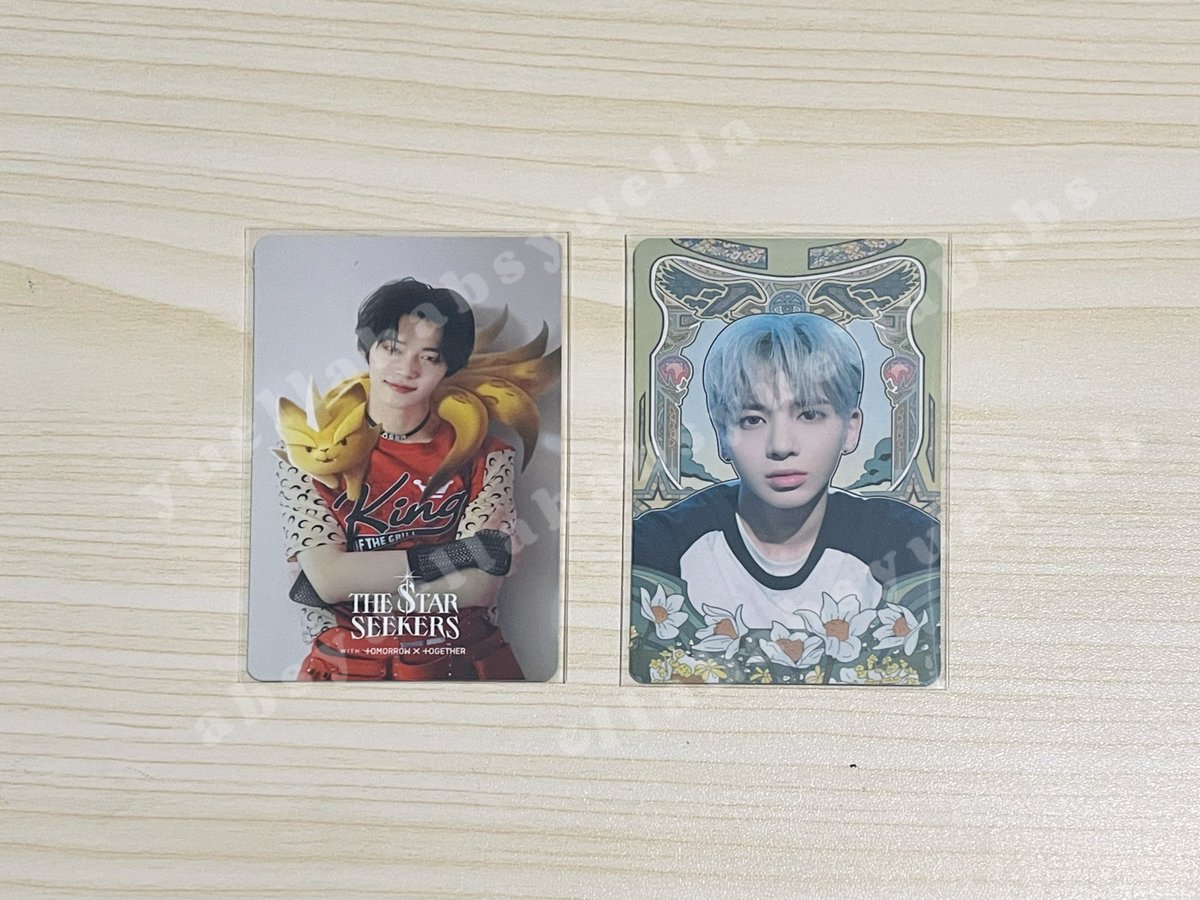 ellababsyu's tweet photo. wts | lfb | ph
#raesells
🔮 TXT OS CARDS
100 ea / 180 set + 20php pf + lsf
🏷️ selling pc photocard txt yeonjun taehyun moa enhypen sunoo jake niki engene carnival https://t.co/ff7BmU2XvD