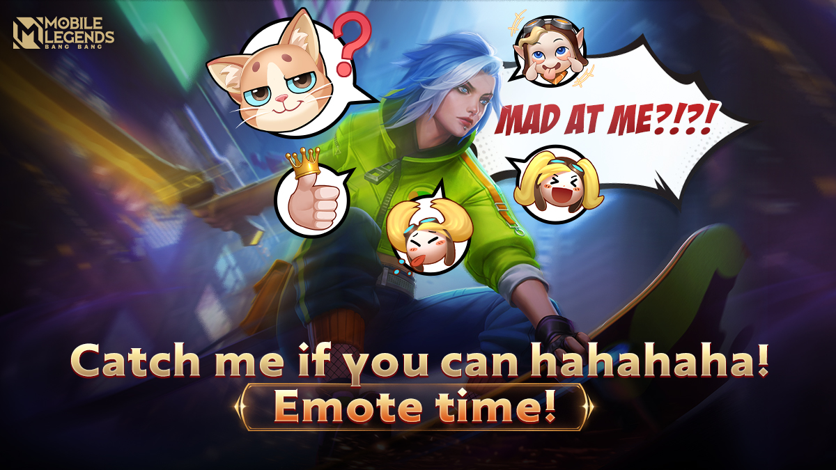 MobileLegendsOL's tweet image. Do you often use Battle Emotes to taunt your opponent?  and which Emote is your favorite/the most frequently used?

#mobilelegendsbangbang