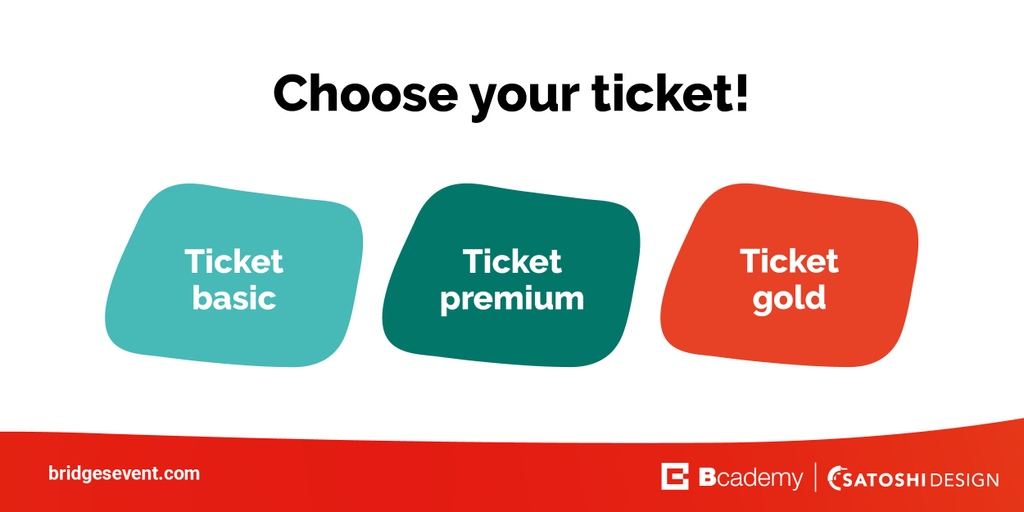 satoshi_design's tweet photo. Bridges Festival is coming soon!
Take a look at the festival schedule here ⬇️
https://t.co/oj819CEyav
And choose your ticket here! ⬇️
https://t.co/kOnJ4MrBum
#SatoshiDesign #fintechdesignagency #festival https://t.co/HUKXRbku23