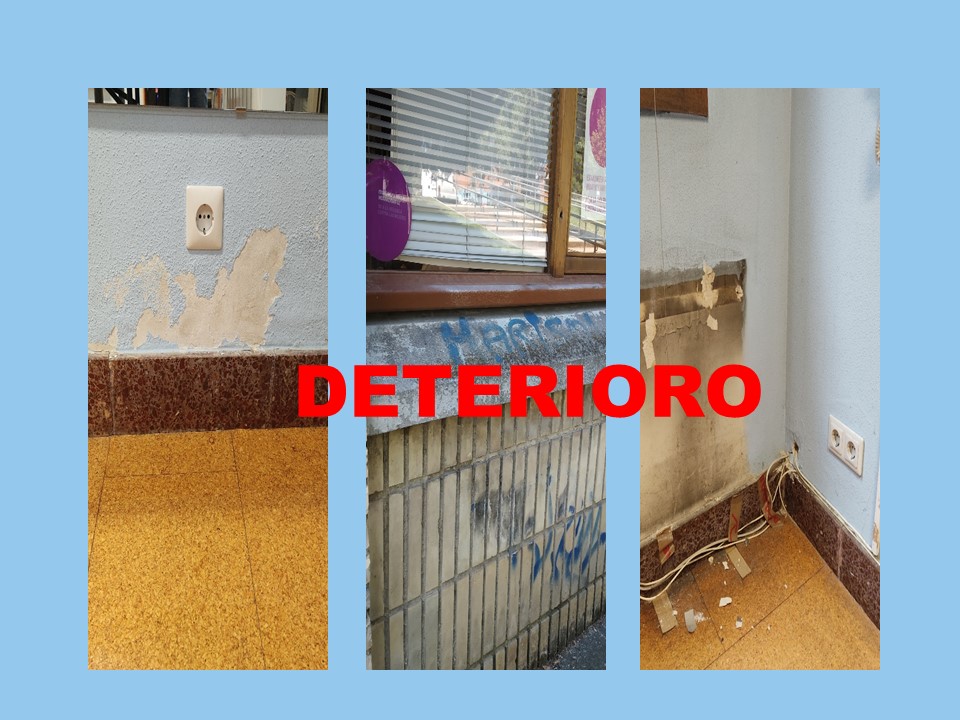 ASPASOR's tweet photo. 🔵🔷🔻🟦ASPASOR solicita la implicación de las instituciones competentes  ante el grave problema que atraviesa dadas las condiciones de la actual sede asociativa, después de más de 35 años: INACCESEBILIDAD, DETERIORO , HACINAMIENTO, FALTA DE ESPACIOS ADECUADOS. https://t.co/6u8hzesV5v