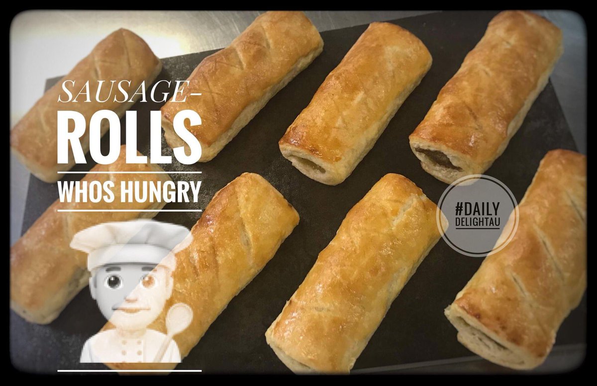 DailyDelightAu's tweet photo. ***Sausage Rolls***
Sausage rolls have always been a popular line as a savoury or snack item. In principle, they consist of a savoury meat filling contained in a pastry roll, who doesn't want them....
.
.
#dailydelightau #foodtruck #cafe #onwheels #melbourne #downunder #Breakfast https://t.co/TnB2uChLxu