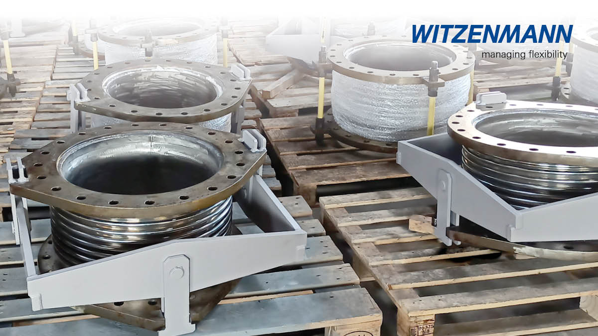 Expansion joints manufactured by Witzenmann India
This package of 19 expansion joints supplied for the pressure equalisation system of a blast furnace is designed to meet high demands, such as abrasive particles, heavy dust, etc.. 

Find out more 
bit.ly/2QBzPEd