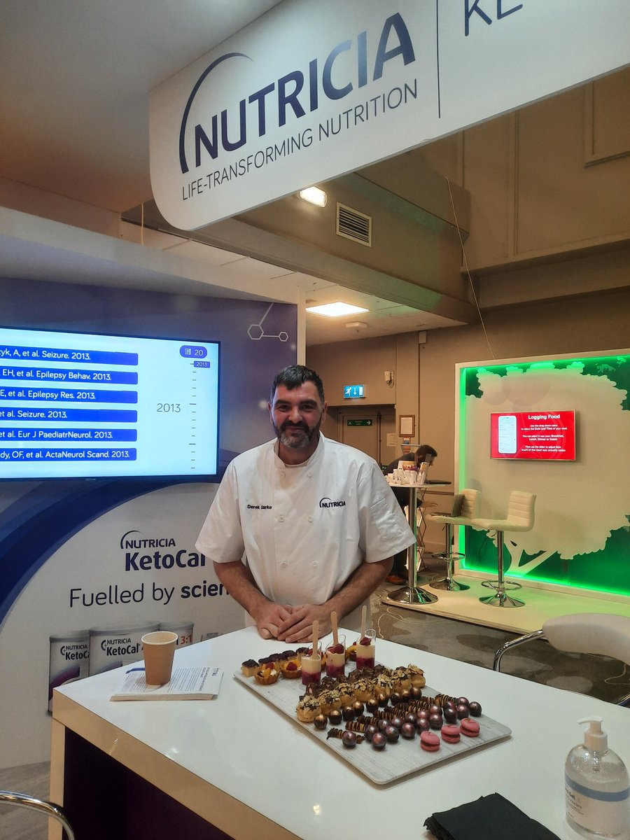Taking the opportunity to sample some delicious keto treats from the very talented chef Derek! #keto2021 #whatdietitiansdo <a href="/Nutricia/">Nutricia</a>
