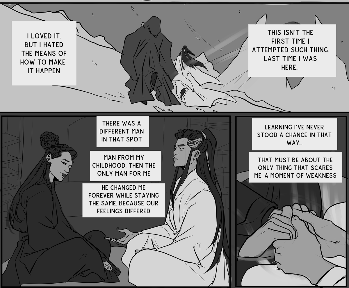 tbgkaru_woh's tweet photo. !#Yexieweek DAY 8 - SUMMIT - YBY POV
YBY grows more sentimental the older he gets and if manipulation tactics are the only thing Xie'er inherits after his godfather, he will make use of what he's given
#YeXie #WordOfHonor #woh #FarawayWanderers #YeBaiyi #XieEr https://t.co/dUMN4pMhX2