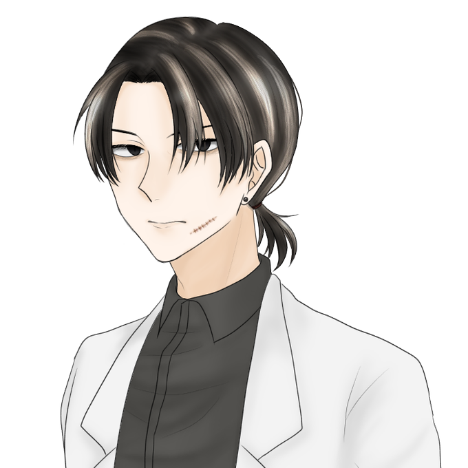 死んだ目の男のtwitterイラスト検索結果
