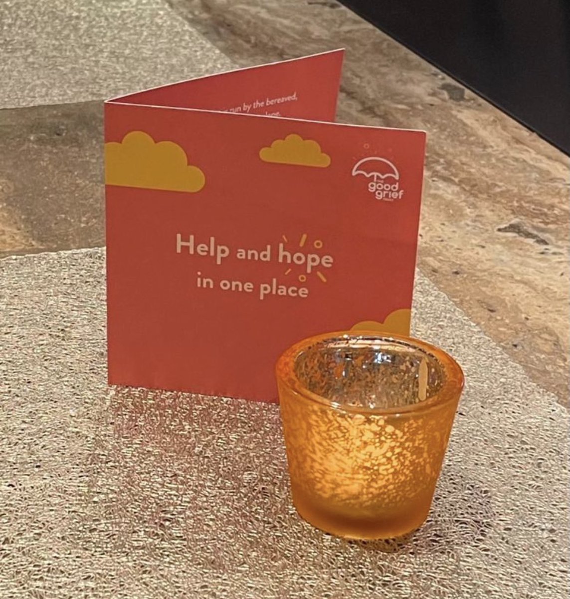 Exciting news! Our lovely orange glass tea light holders have arrived!! These will be available to purchase on Monday. We would love you all to light a candle in your home at 6pm on 8th December &amp; help us #SpreadSomeWarmth on the final day of #NationalGriefAwarenessWeek2021 🧡🕯