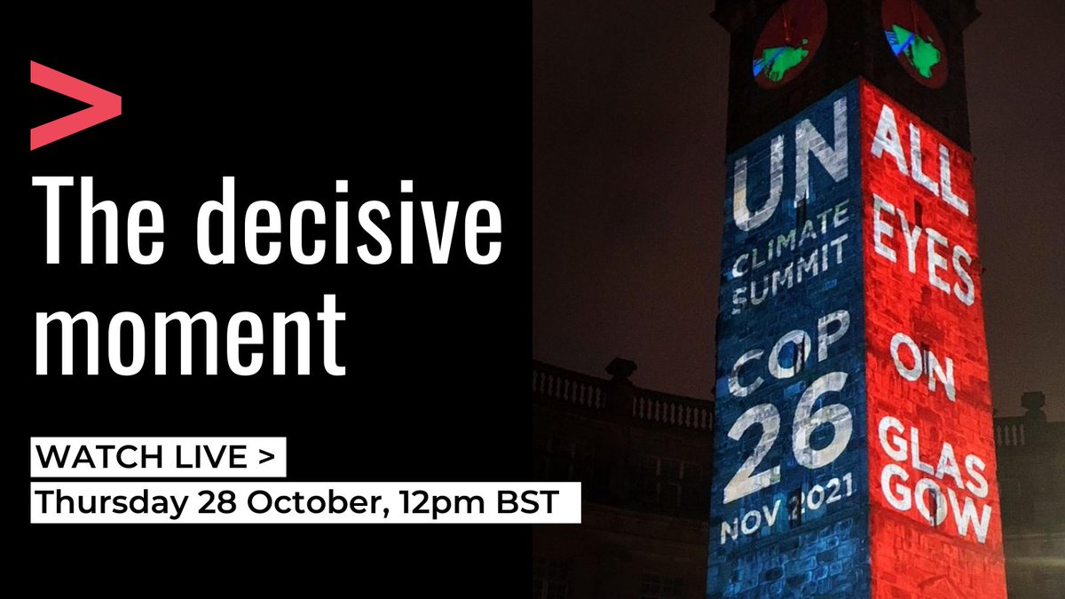 ClimateCrisisAG's tweet image. All eyes are on Glasgow, but what can the #COP26 moment deliver? 

In our upcoming report, CCAG will set out five key #ClimateCommitments.

Follow @ClimateCrisisAG and watch next week's public meeting to find out more: 

🗓 28 October 12pm BST 
➡️ Live-streamed here, YouTube &amp;amp; FB