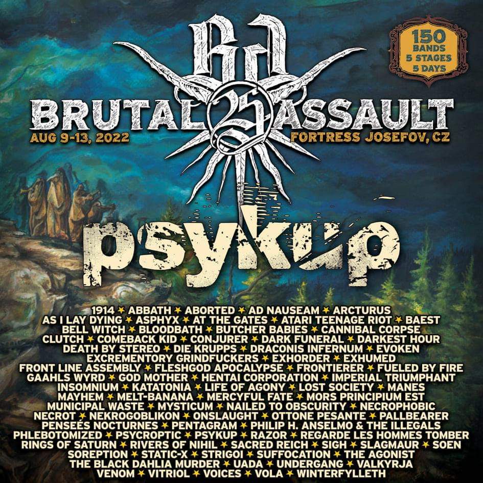 See you this summer at Brutal Assault festival! 🇨🇿 🔥❤️

#psykup #hellokarma #autruchecore #festivallife #festival #brutalassault