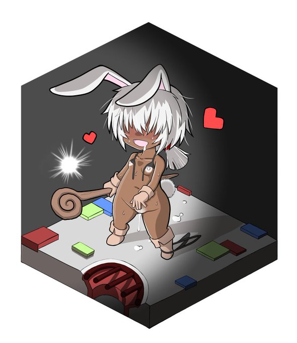 🔞冒険者の間で有名な警句の一つに「迷宮でウサギを見たら気をつけろ」というものがある。
「迷宮では無害に見えるものでも用心しろ」という意味ではなく、発情したうさぎ獣人に対する警告である。
うさぎ獣人は魔法の扱いが得意であり、迷宮に潜る新米冒険者が犯されるケースが多く-- 