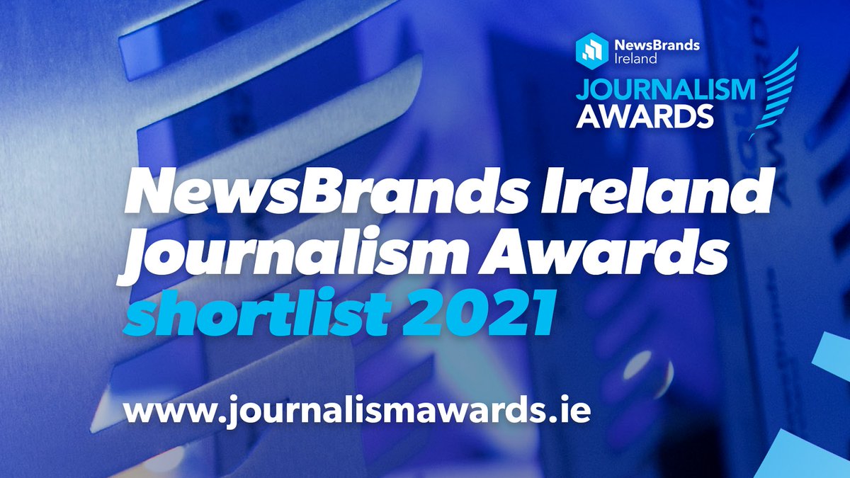 We are delighted to announce the shortlist for the 2021 NewsBrands Ireland Journalism Awards sponsored by 
<a href="/NationalLottery/">The Irish National Lottery</a> 👋👋
 
The full shortlist can be viewed here journalismawards.ie/shortlist-2021/

Sincere congratulations to all finalists! 
#JournoAwards21