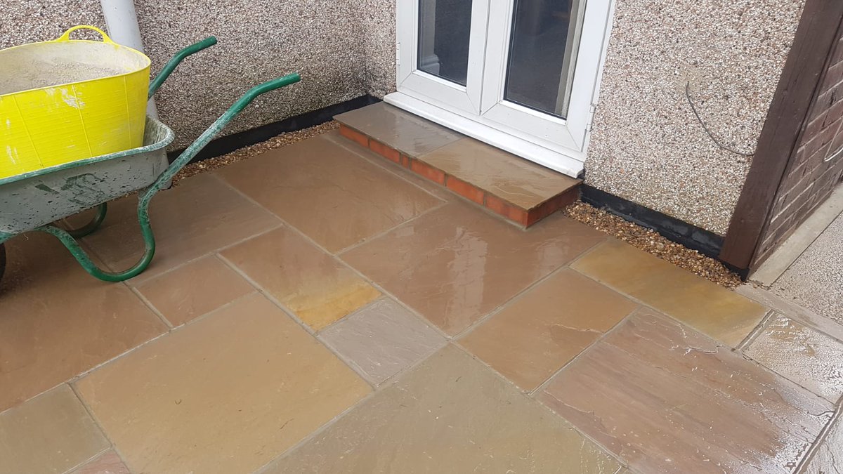 PPSmidlands's tweet photo. Did you know, we don't just do interior works, we also do exterior works?
Check out this top notch Indian sandstone patio we completed for our lovely customer in Chesterfield! https://t.co/NHGuTsOGva