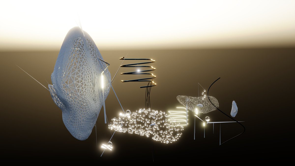Ultramono_org's tweet photo. ▌│█║▌║▌║Labs and Playgrounds 🔴 #MetaGarden #Cosmologies 🔴 a series of worlds with my Proto-machines and Internet-of-Things network actors. https://t.co/opwI1D2Da2 #NFTartist #NFTs #futuristic #noosphere #techno #mediaart #metaverse #digitalsculpture https://t.co/uUOgOXP4Oj
