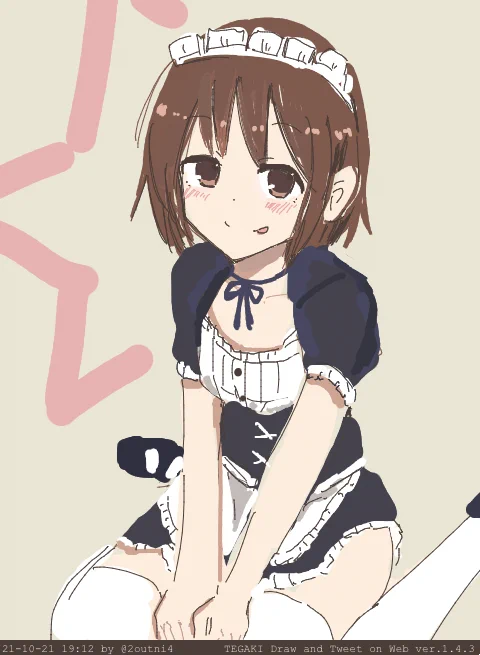 やすなちゃん。。。 #tegaki_dt 