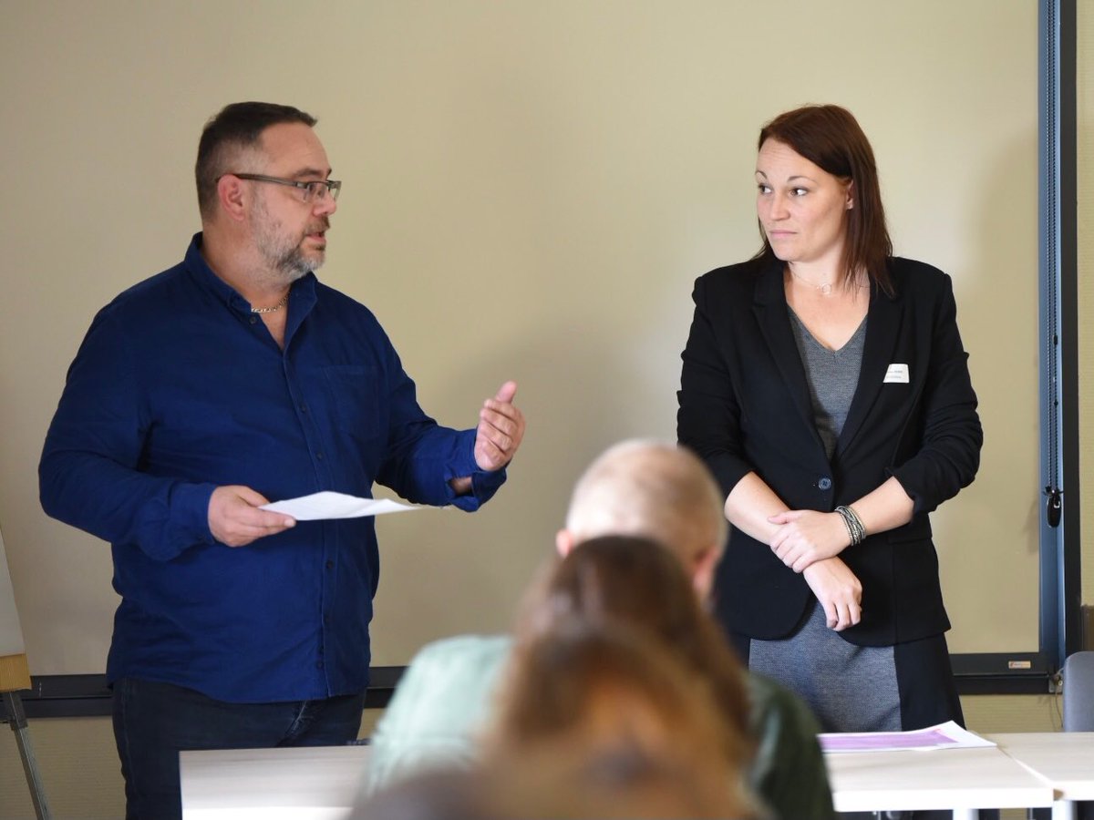 Nathalie Leffet (HBI), Carmen Vierne (Logiports shuttle Sogestran) et David Pagnanini (BFT) témoignent de l’importance de la communication entre acteurs pour optimiser leurs flux.