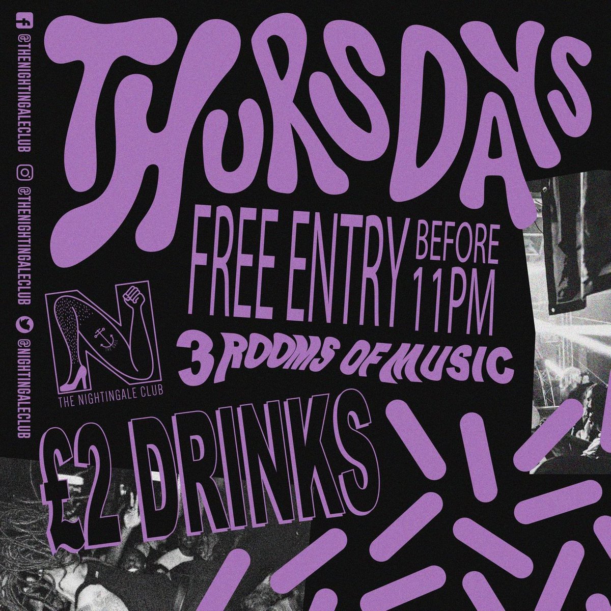 NightingaleBrum's tweet photo. 🤪🤪WE ARE OPEN TONIGHT FROM 10PM!🤪🤪

❤️3 ROOMS - FREE ENTRY UNTIL 11PM - CHEAP DRINKS ALL NIGHT! ❤️ https://t.co/dZEU1NIulM