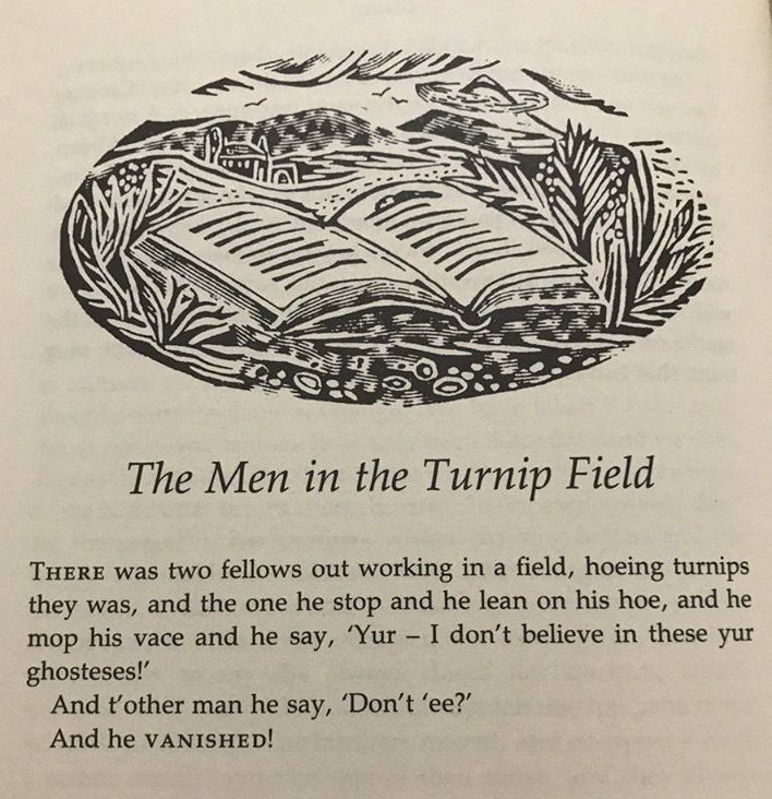 folk_horror's tweet photo. #FolkloreThursday A very short #ghost story from Kevin Crossley-Holland's 'Folk-Tales Of The British Isles' (1985) https://t.co/NbgnhrIsnR
