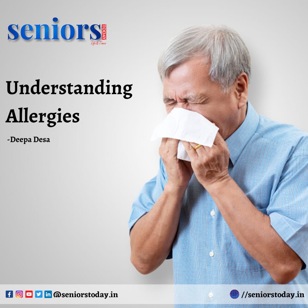 An Allergy is a condition of overreaction of the immune system in certain individuals to some harmless substances. 
Check out on: seniorstoday.in/trending/under…

#allergy #allergies #typesofallergies #sneeze #skin #health #typesofallergy #pathogen #bacteria #pollen #pollengrains