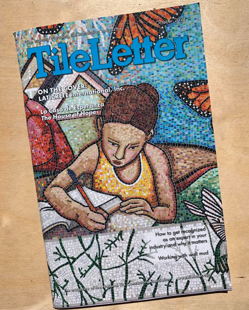 MultistoryPR's tweet photo. We love seeing our client @LATICRETE featured in projects that positively impact a community, this time La Casa de Esperanza.

Read more about which products were utilized on this mural in @TileLetter's October issue: https://t.co/yDsA1QlrfI. 

#LATICRETE #dallasPR https://t.co/oFGw6i8rNF
