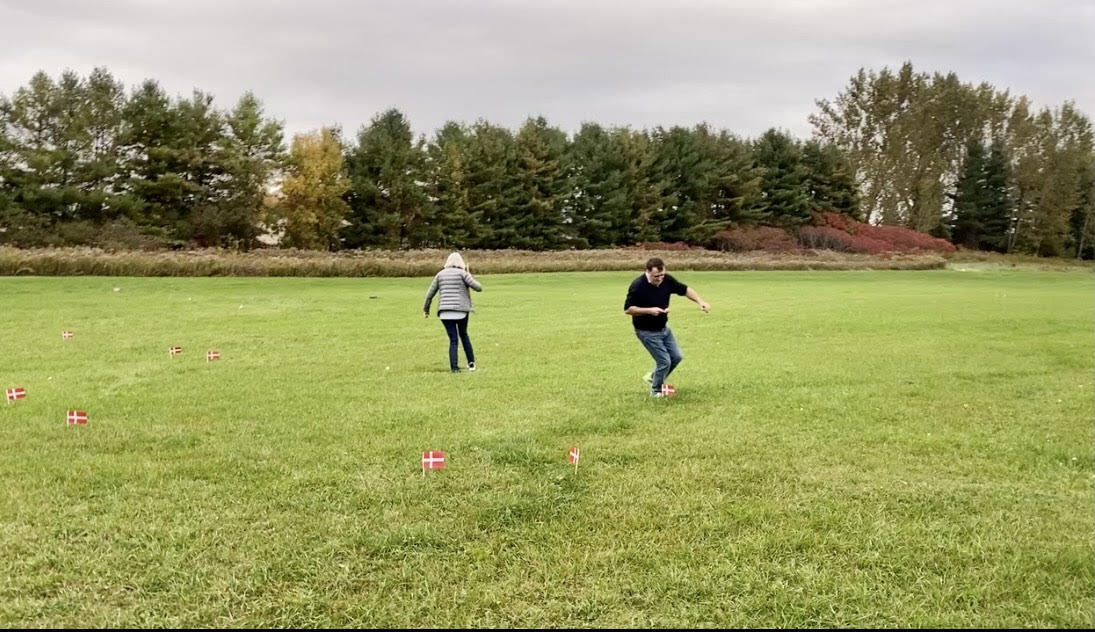 DKambCanada's tweet photo. Team #DenmarkinCanada came together for the annual staff retreat, to discuss priorities in the year ahead and to play a game of traditional Danish rundbold, a competitive tug of war, and a speedy egg run! 🇩🇰🥚🏏
#StaffSeminar #Embassy #TradeCouncil https://t.co/KZCfHL0DuZ