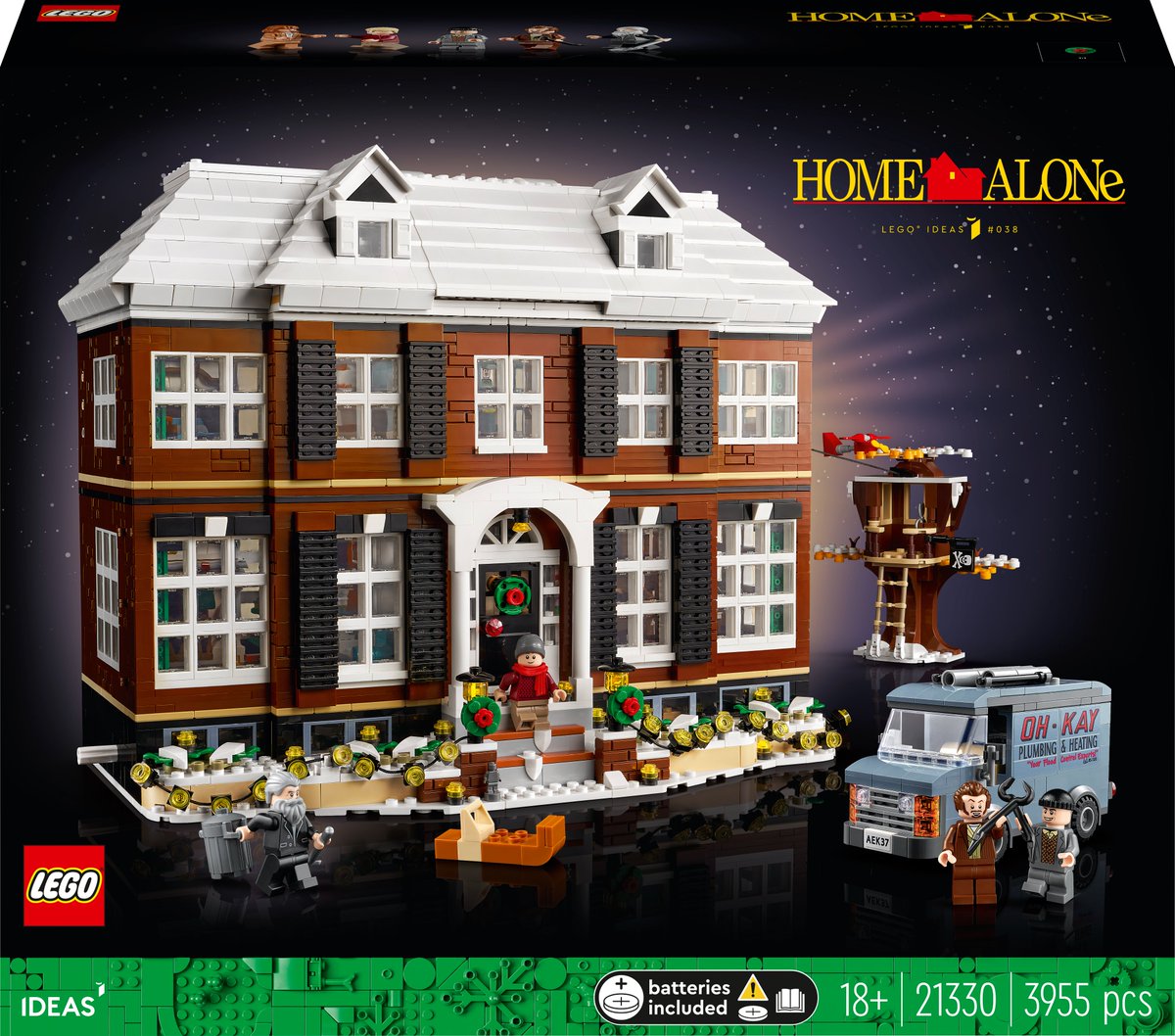 JLegobuilder's tweet image. New LEGO Ideas Home Alone set.