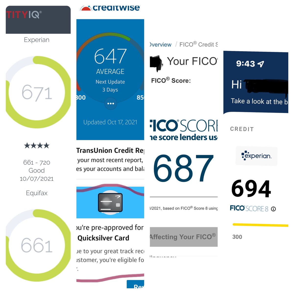 TLM3rd's tweet photo. Really not sure what @CapitalOne sees &amp; how they obtained the score they did. Seems like a very suspicious way to deny someone.  What’s in my wallet? Apparently not @CapitalOne  absurd 🙅🏾‍♂️ https://t.co/3y3stBwlu3
