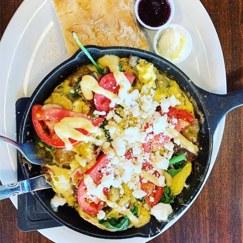 It’s a great day for a Great Day &amp; good eats for a great cause! There’s still time to try our special menu benefiting <a href="/pivotokla/">Pivot - A Turning Point for Youth</a>, everything is OhSoGood. #community #turningpointforyouth #skilletbreakfast #classicdiner #okceats #edmondeats