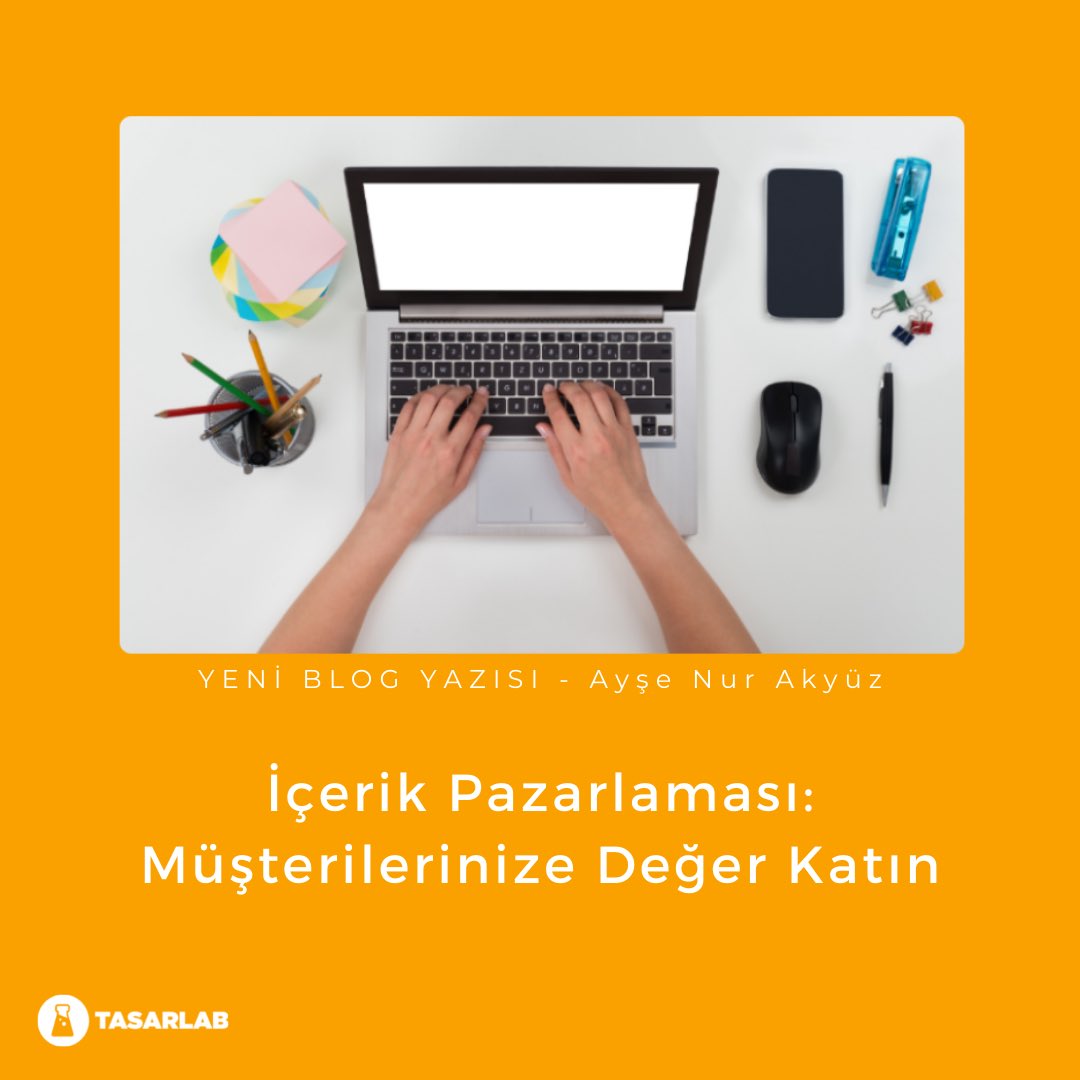 📣 İçerik pazarlama inceliklerini öğrenerek müşterilerinize değer katmak ister misiniz? 

O halde yeni blog yazımız tam size göre! 

⬇️ Aşağıdaki linkten yazıya ve detaylı bilgiye ulaşabilirsiniz. 

tasarlab.com/icerik-pazarla…