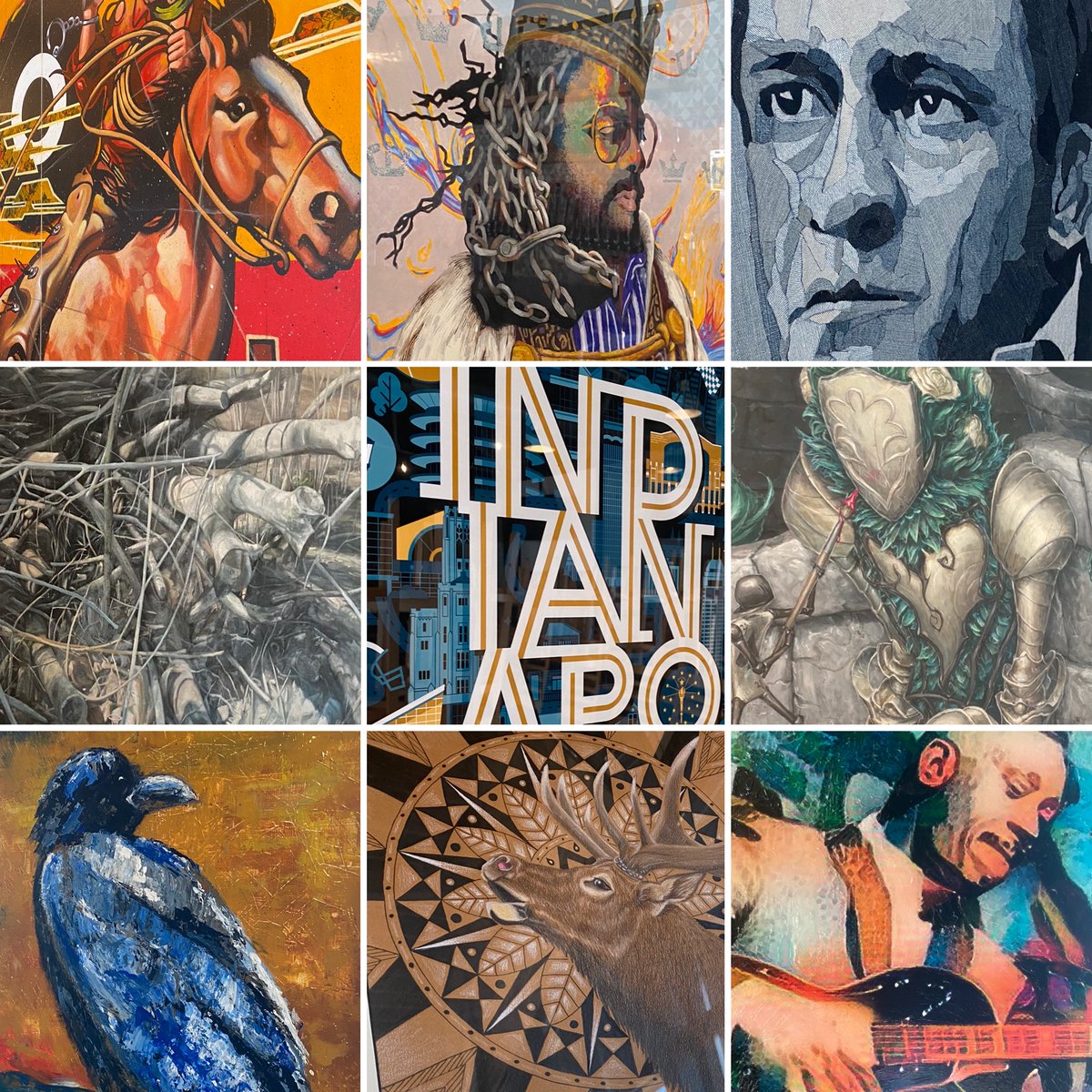 SunKingBrewing's tweet photo. We've got some incredibly talented local artists that will be featured during this month's @broadrippleindy Art Walk this evening!

Can you guess who they are? Join us tonight for some art, cold beers &amp; burgers!

#BRARTWALK #broadripple #sunkingbrewery #loveindy https://t.co/9NwD5sVq50