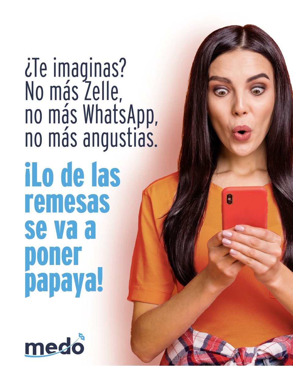 No más preocupaciones con el favorcito de terceros y desconocidos. 
En Medo hemos desarrollado una nueva plataforma, diseñada 
exclusivamente para el envío de dinero a Venezuela y a otros países de 
la región muy fácil de usar.
¡Espérala muy pronto!
<a href="/MiPapaya_Com/">Mi Papaya</a>