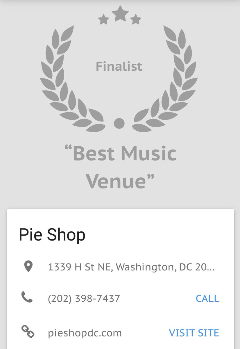Pie Shop DC tweet media