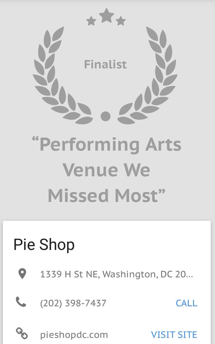 Pie Shop DC tweet media