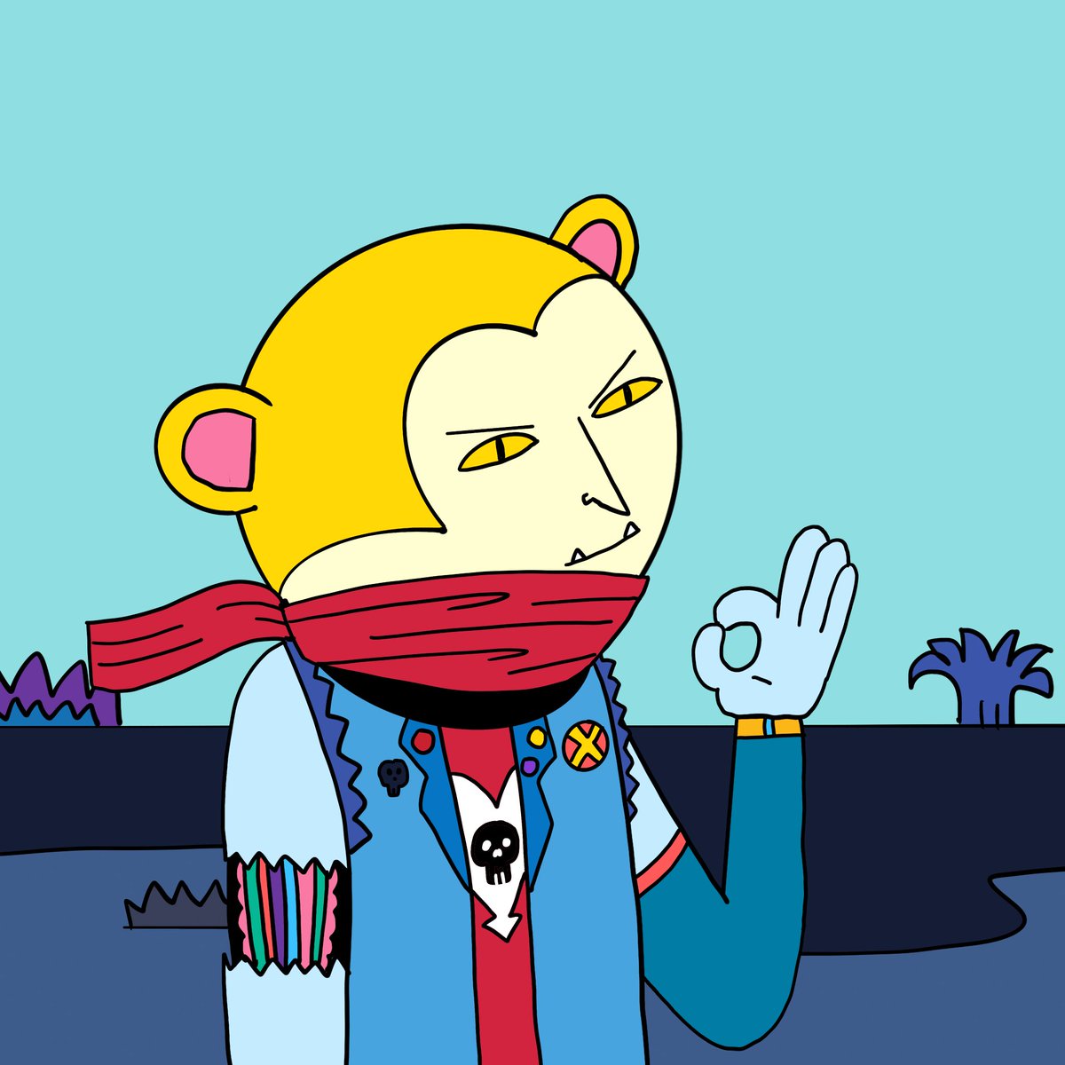 over_reign's tweet photo. @0x00000010 @gogoporen @gogos_tez 
Love my first ever NFT! GOGO #240 ranked #80! Ain't he cool. Great project! https://t.co/HHO0XYFDZd