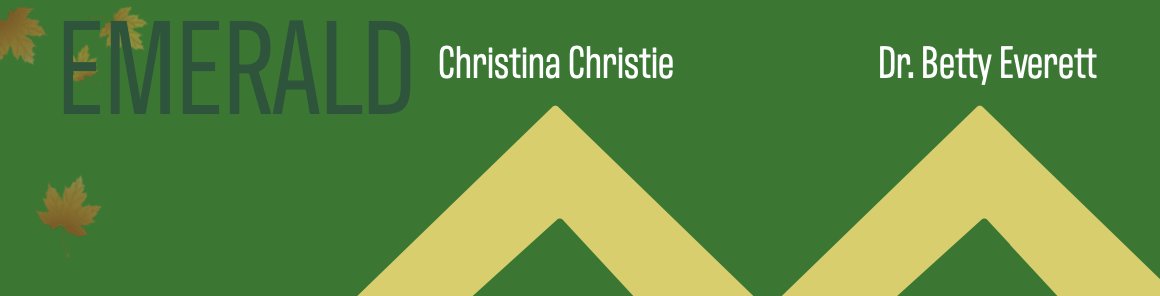 Thank you to our EMERALD sponsors for the #arpa2021fallconference Dr. Betty Everett and Christina Christie