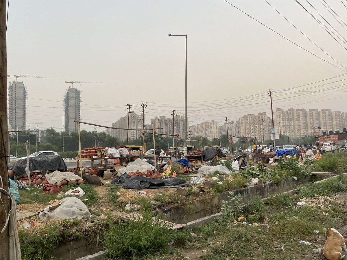 <a href="/swachhbharat/">Swachh Bharat Mission - Grameen</a> <a href="/myogiadityanath/">Yogi Adityanath</a> <a href="/CMOfficeUP/">CM Office, GoUP</a> <a href="/PMOIndia/">PMO India</a> <a href="/dmgbnagar1/">dmgbnagar</a> <a href="/OfficialGNIDA/">Greater Noida Industrial Development Authority</a> # All Honourables please🙏🙏 # Unauthorised possessions # level of Cleanliness in New upcoming Smart City# Amidst High Rise Buildings # No arrangements to sanctify the area# 🙏🙏