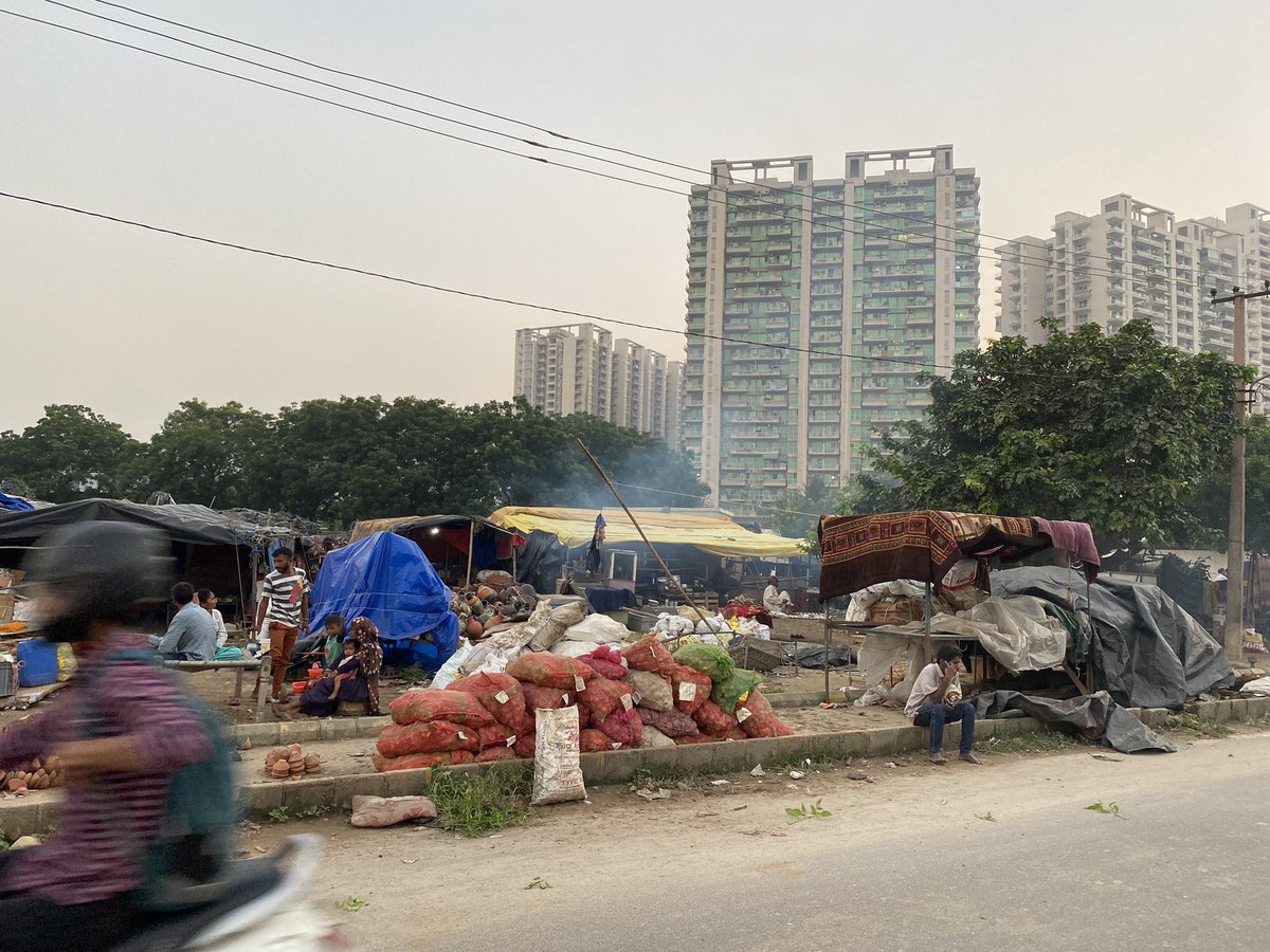 MohtaSubhash's tweet photo. @swachhbharat @myogiadityanath @CMOfficeUP @PMOIndia @dmgbnagar1 @OfficialGNIDA # All Honourables please🙏🙏 # Unauthorised possessions # level of Cleanliness in New upcoming Smart City# Amidst High Rise Buildings # No arrangements to sanctify the area# 🙏🙏 https://t.co/2Q9bF9IVAm