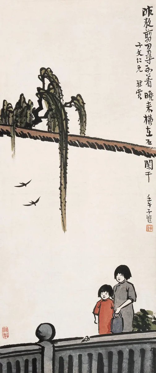 丰子恺先生的生活随笔画清新自然，表现出人与人之间的乐趣，没有勾心斗角，生活快乐简单。很想念这样简单的生活，没有手机和复杂的人际关系。乡村野夫，把酒言欢；小伙伴们天真烂漫，三三两两，蹦蹦跳跳；奶奶带孙子，看看闲云，生活平平淡淡，人生不就如此么？
#pictures #lifestyle