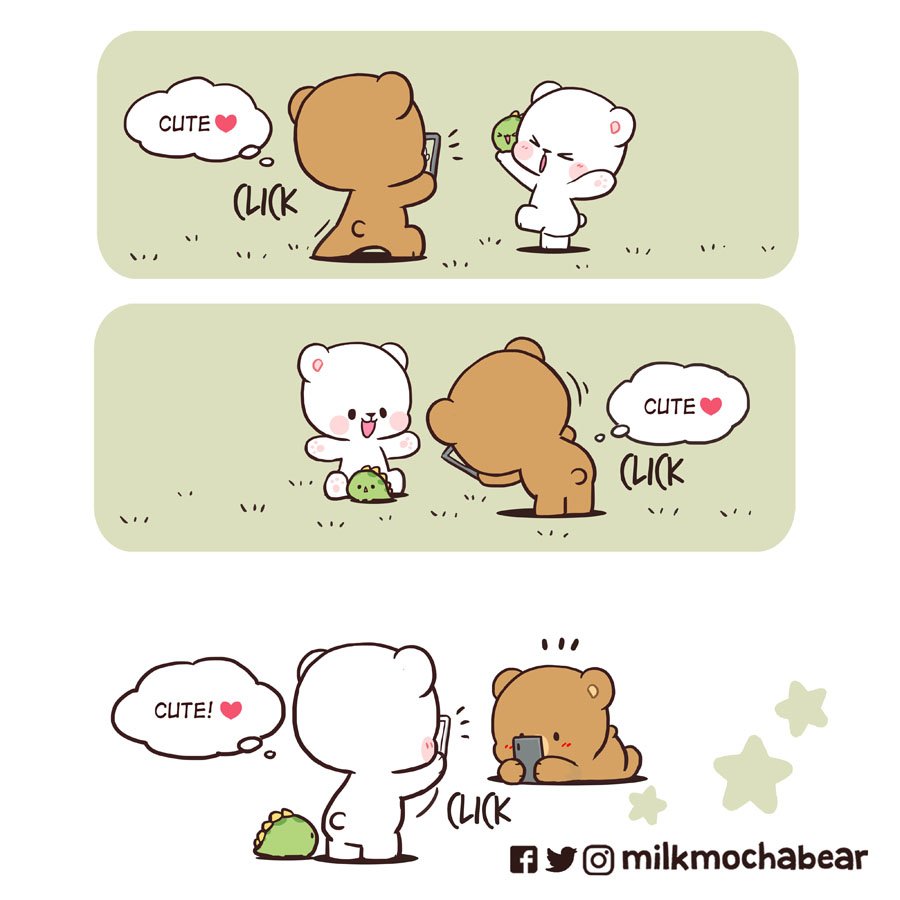 milkmochabear's tweet photo. Cute! 🤍🤎
---
Feel free to mention someone cute~! 💕

#milkmochabear
#milkandmocha https://t.co/Gcv9c1MdTE