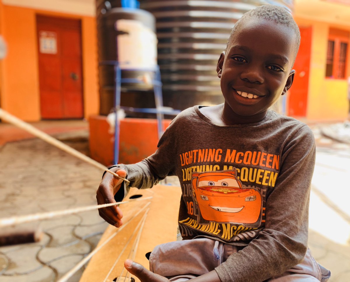 lisada_m's tweet photo. 💪🏿M-LISADA Power 🤸🏿‍♀️
Meet Komboko Innocent. 
Innocent is 9. He studies in 2p at M-LISADA Passion primary school.  At M-LISADA he does acrobatics and cultural dances. He will play trumpet in the M-LISADA band and looks forward to learning the long drum because he loves the sound. https://t.co/Z5V8sroF3M