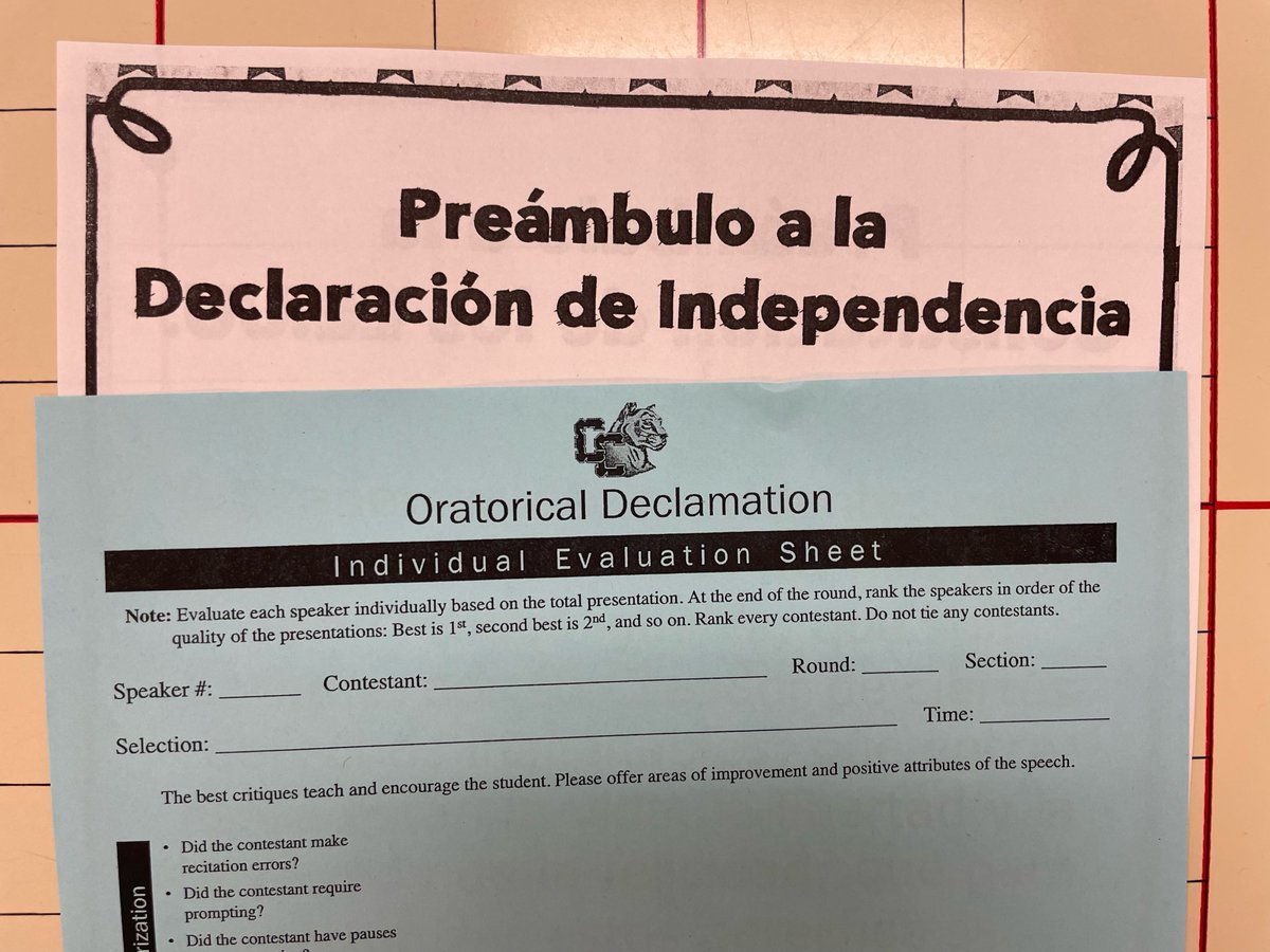 DVISD_LITERACY's tweet photo. Creedmoor Elementary School's Oratorical Declamation! Students recited the Preamble to the US Constitution and the Constitution in English and Spanish! Scholars indeed! @DVISD_SS @DVISD_ELAR @DVISD_CES https://t.co/MYguXx0Qpf