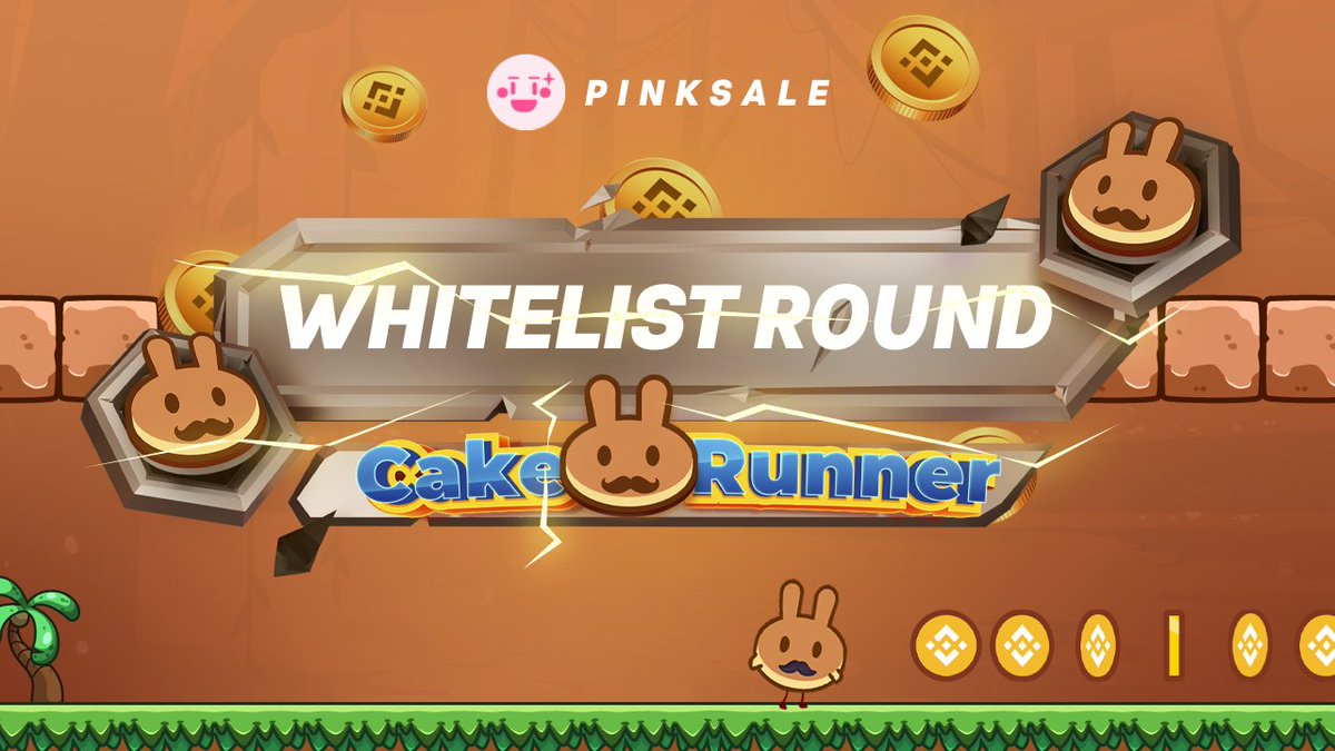 CakeRunnerme's tweet image. ARE YOU READY? NEXT 100X COIN

WHITELIST OPEN
#game + #playtoern + #NFT = 
@CakeRunner

SoftCap / Hardcap - 100 / 200BNB
Total places - 300

Register sweepwidget.com/view/36580-b01…
End of the white list 10/26/21

Website: cakerunner.me
#gamefi #presale #ido