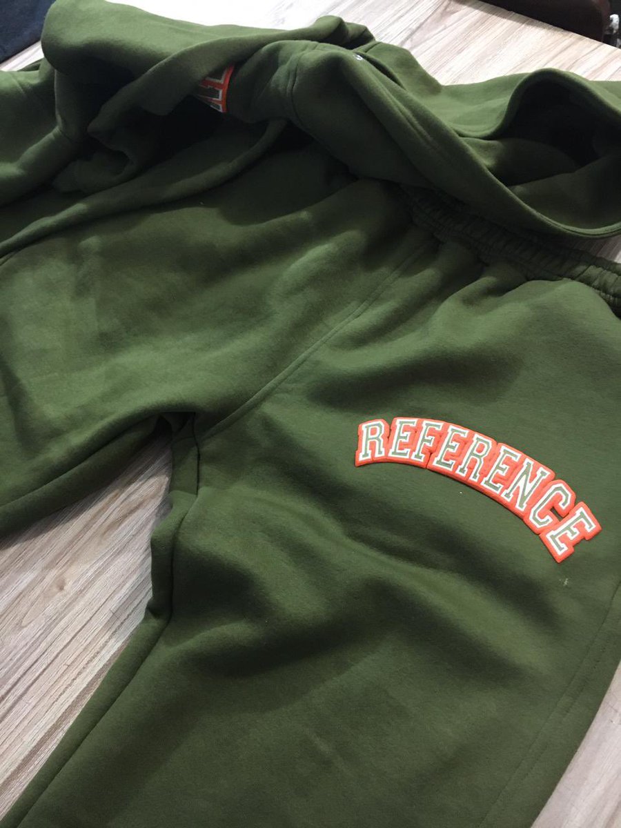 illreference's tweet photo. UPDATE: Detailed looks of the arched puffy print on the sweatsuits. If you preordered, expect to receive your items in 1-2 weeks ๐๐พโค๏ธ๐ซ #IllReference https://t.co/40kFrlljEO