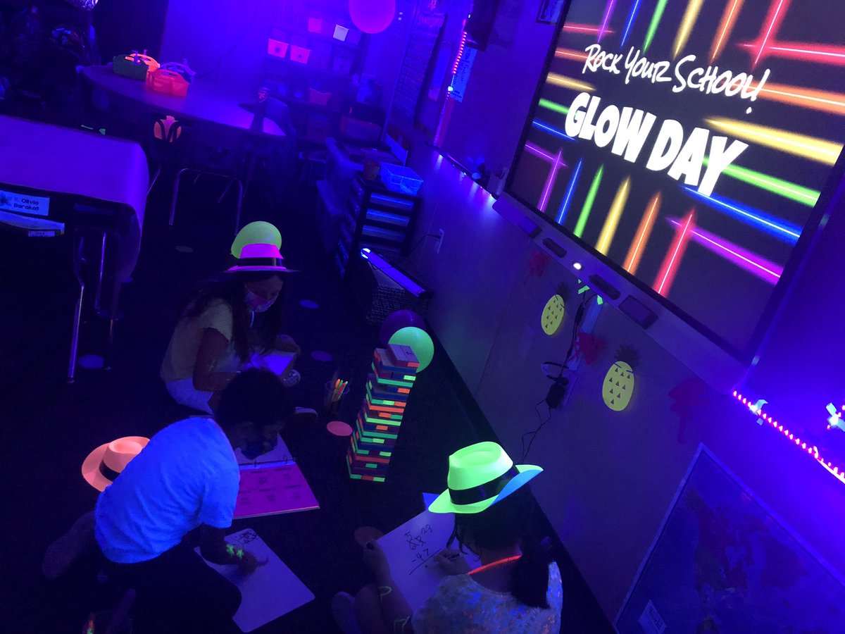 MissJohnsonUCF's tweet photo. We’re having a blast today for #RockYourSchool ! The students are having fun and learning so much. Each student is very engaged and excited about what they will learn next. #OCPSRYS #RYS @OCPSnews https://t.co/0FW51z37YP
