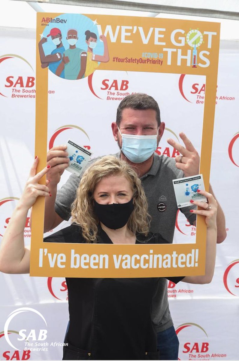 SABreweries's tweet photo. The vaccination pop-up site in partnership with @GautengHealth was set up today at SAB HQ for staff & members of the community of Bryanston.
This is part of SAB's continued efforts to assist the SA government in the roll-out of the vaccine.
#TakeDecemberBack #ResponsibleTogether https://t.co/aa0CuUavZH