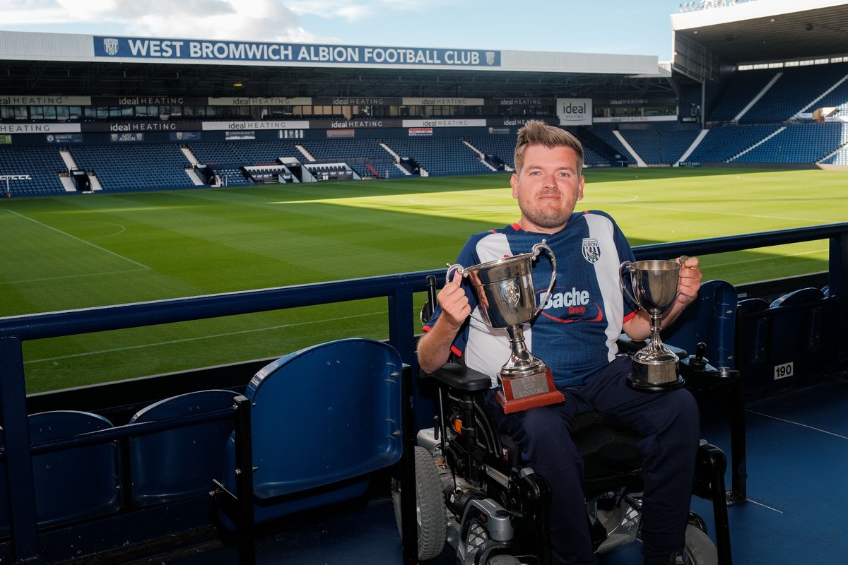 WBAFoundation's tweet photo. An incredible total of £2730.44 has been raised by @The_WFA Champion, @CGordon_90 🏆

The money raised will be donated to both @WBAFoundation &amp; @WBAPowerchair 

@WBA | @BacheGroup https://t.co/W1za0lL3IF