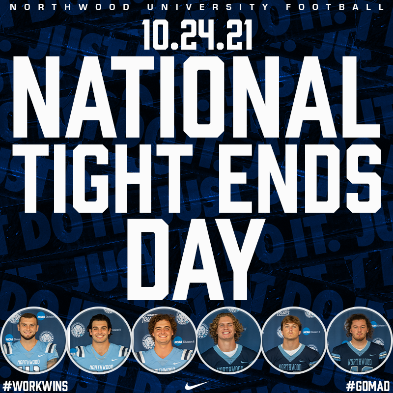 Northwoodfball's tweet photo. 🔥🔥HAPPY NATIONAL TIGHT ENDS DAY🔥🔥

#WorkWins #TheWood #GoMAD #Diesels #NationalTightEndsDay #Northwood https://t.co/8WdY8jo6Nj