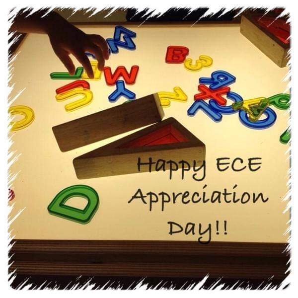 Happy ECE Appreciation Day, you are all amazing! #ECEAppreciationDay